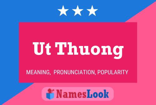 Ut Thuong Name Poster