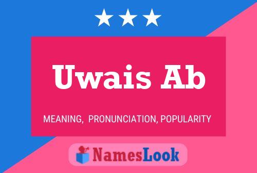 Uwais Ab Name Poster