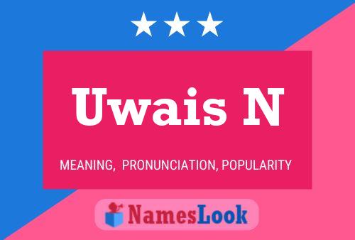 Uwais N Name Poster