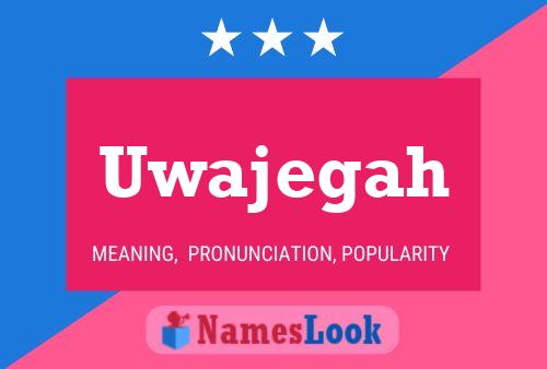 Uwajegah Name Poster