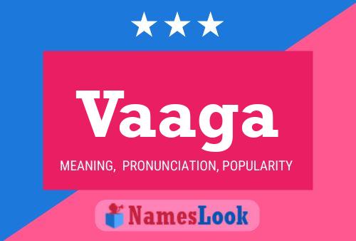 Vaaga Name Poster