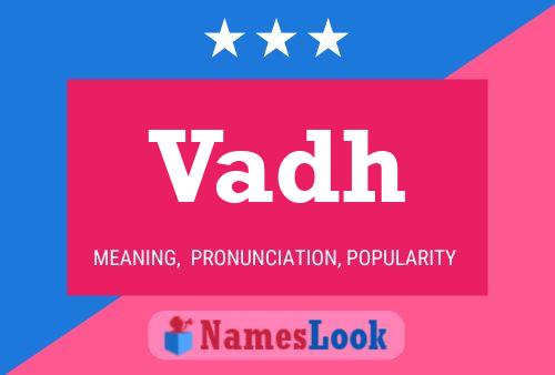 Vadh Name Poster