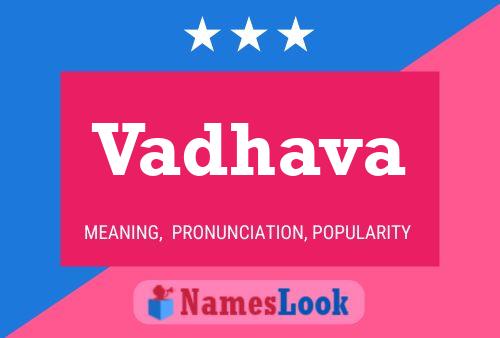 Vadhava Name Poster