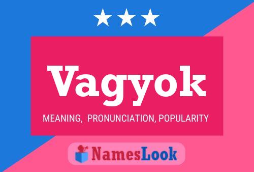 Vagyok Name Poster