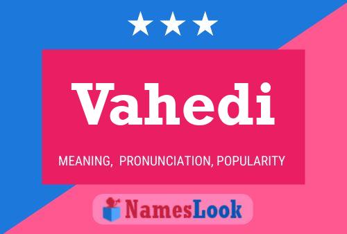 Vahedi Name Poster