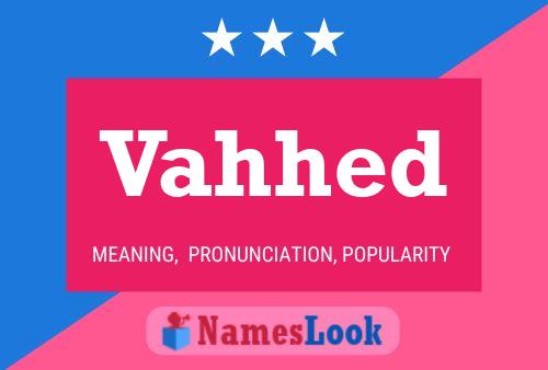 Vahhed Name Poster