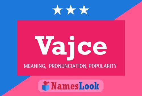 Vajce Name Poster