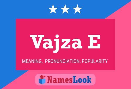 Vajza E Name Poster