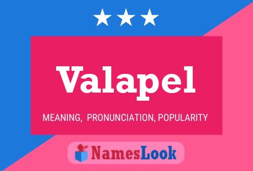 Valapel Name Poster