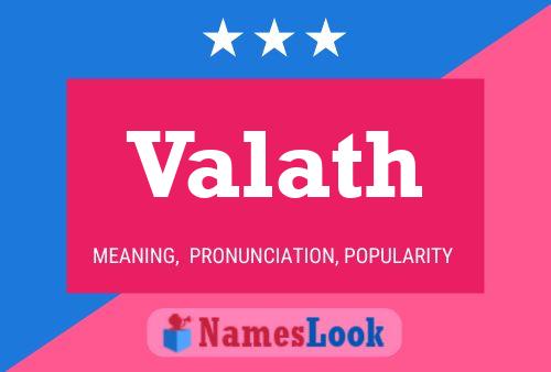 Valath Name Poster