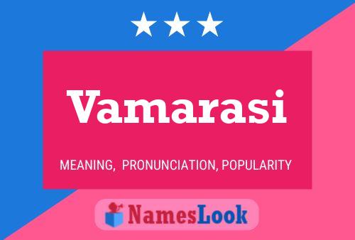 Vamarasi Name Poster