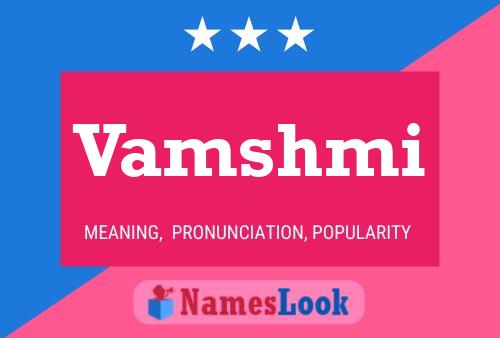 Vamshmi Name Poster