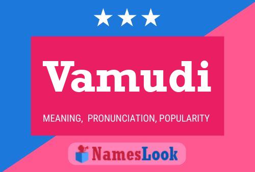 Vamudi Name Poster