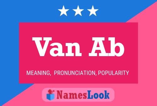 Van Ab Name Poster