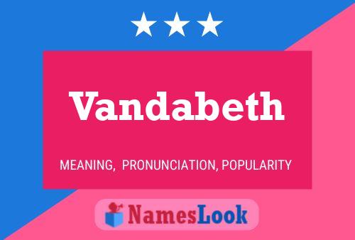 Vandabeth Name Poster