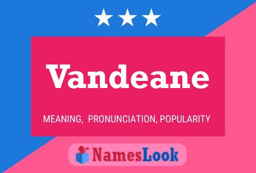 Vandeane Name Poster