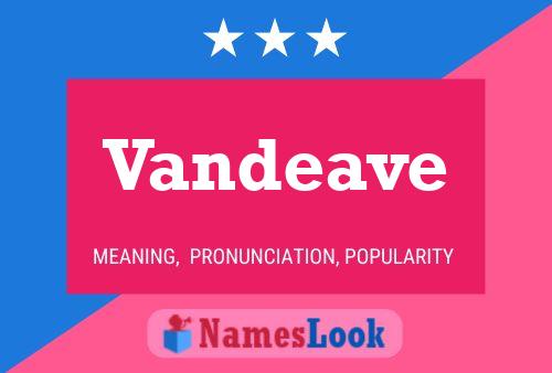 Vandeave Name Poster