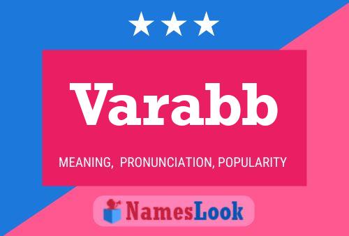 Varabb Name Poster