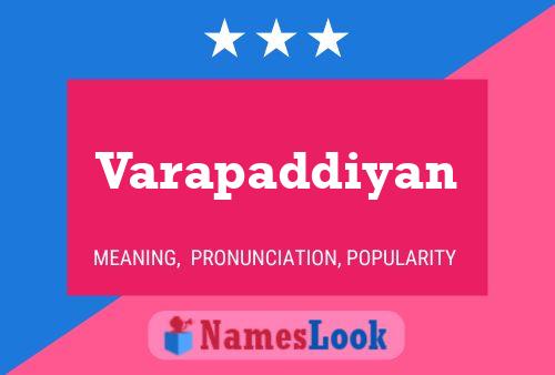 Varapaddiyan Name Poster