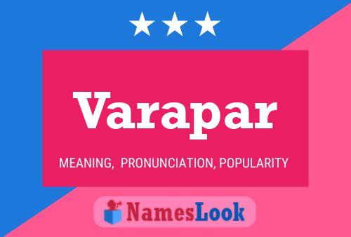 Varapar Name Poster