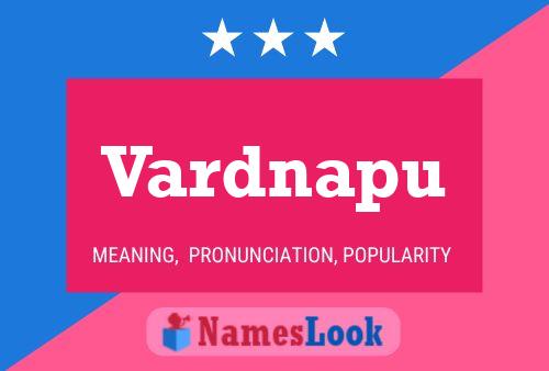 Vardnapu Name Poster