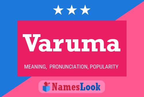 Varuma Name Poster