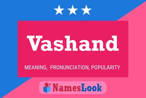 Vashand Name Poster