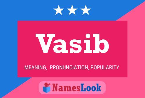 Vasib Name Poster