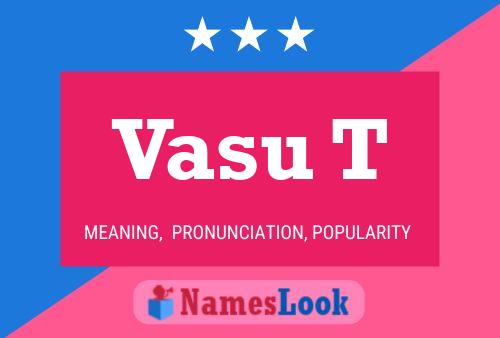 Vasu T Name Poster