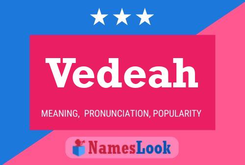 Vedeah Name Poster