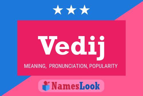 Vedij Name Poster