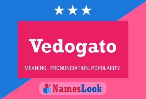 Vedogato Name Poster