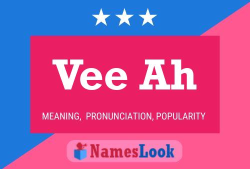 Vee Ah Name Poster