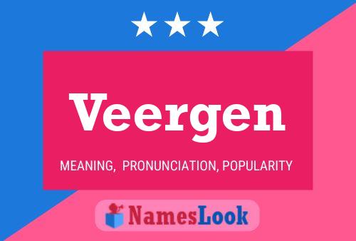 Veergen Name Poster