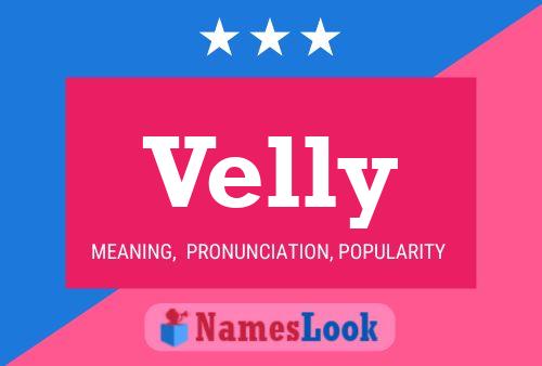 Velly Name Poster