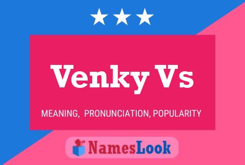 Venky Vs Name Poster