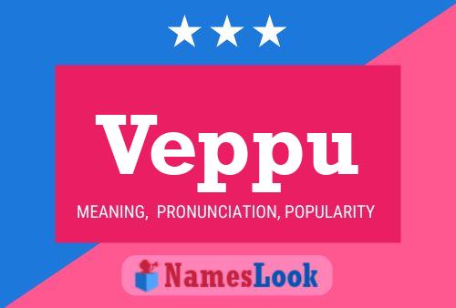 Veppu Name Poster