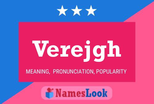 Verejgh Name Poster