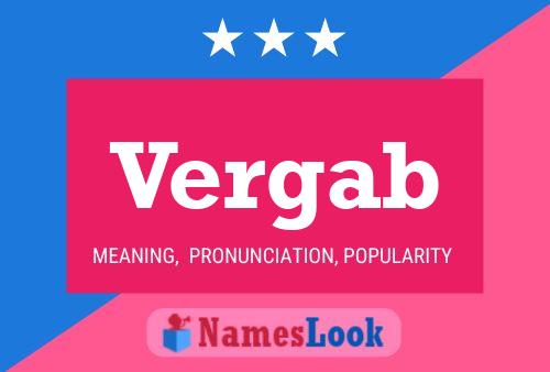 Vergab Name Poster