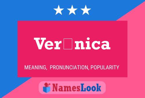 Verônica Name Poster