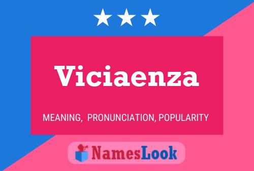 Viciaenza Name Poster