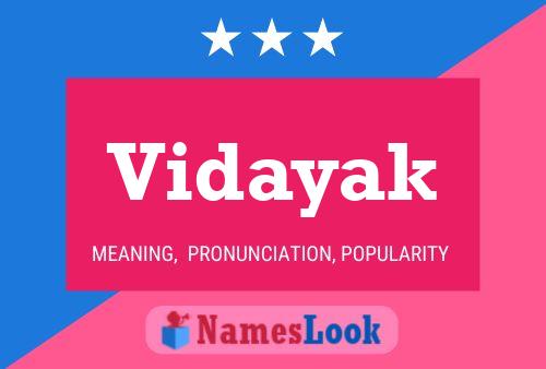 Vidayak Name Poster