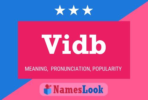 Vidb Name Poster