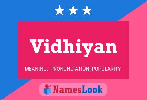 Vidhiyan Name Poster