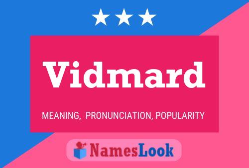 Vidmard Name Poster