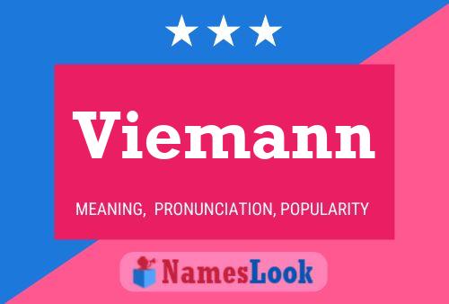 Viemann Name Poster