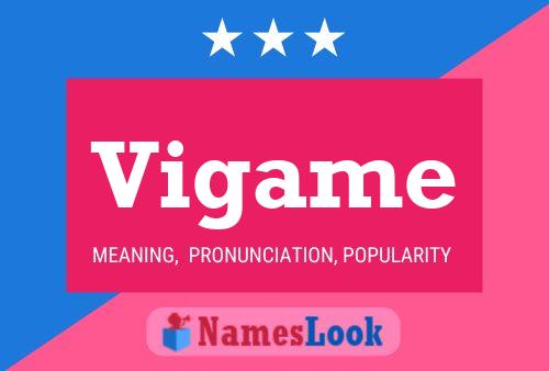 Vigame Name Poster