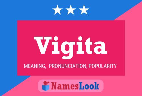 Vigita Name Poster