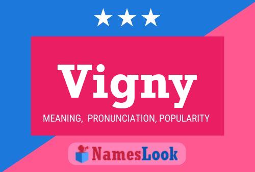 Vigny Name Poster