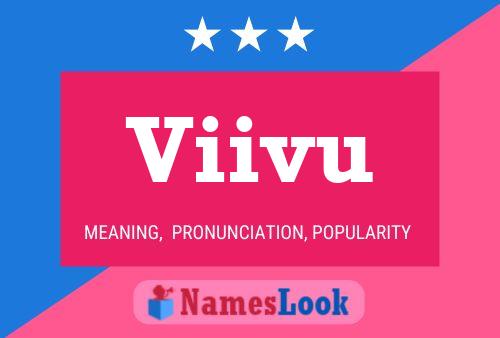 Viivu Name Poster